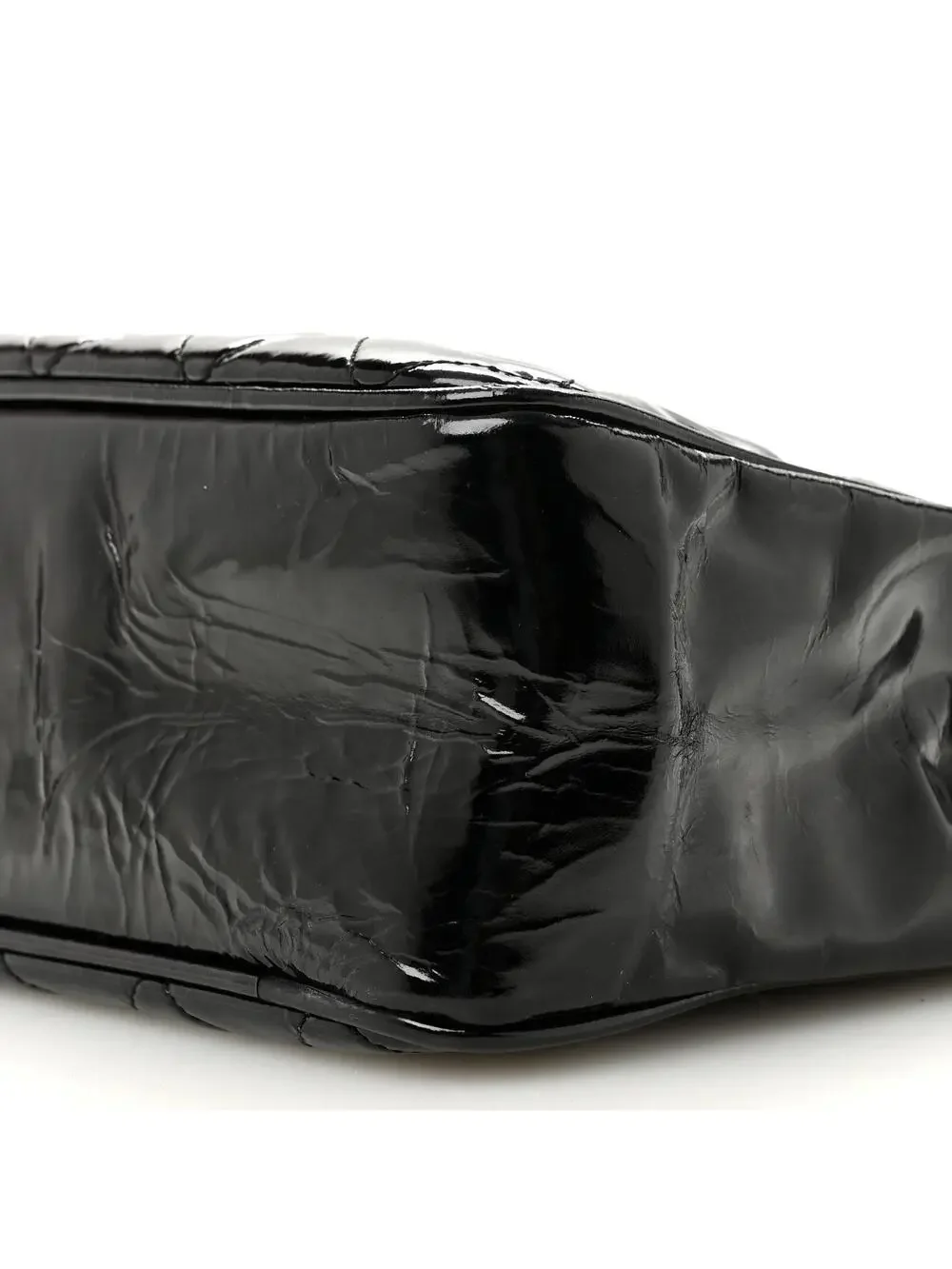 Chanel Patent Quilted Shopping Tote #360758C18B
